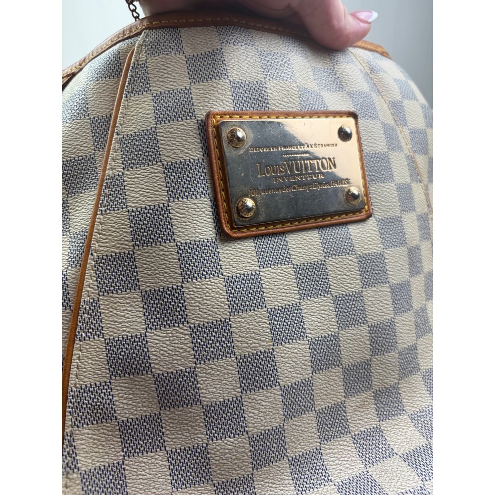 Louis Vuitton Vintage Damier Azur Canvas Hobo Galliera PM Shoulder Bag $1600 - Picture 16 of 16